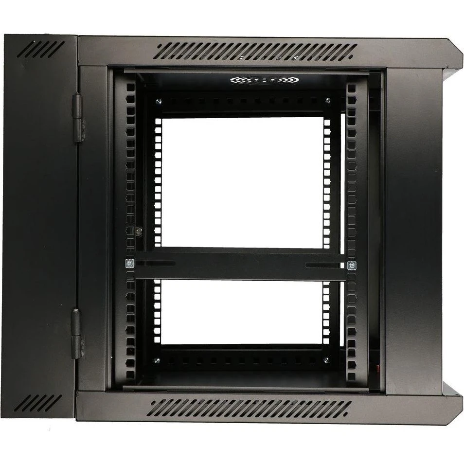 Extralink Vægmonteret 12U 19" Rackskab - Sort