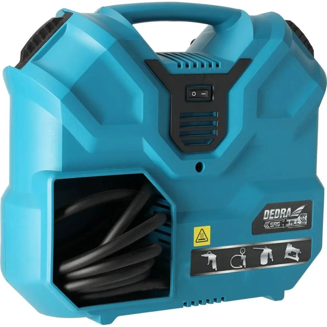Dedra DED7076V SAS+ALL Akku Luftkompressor 18V