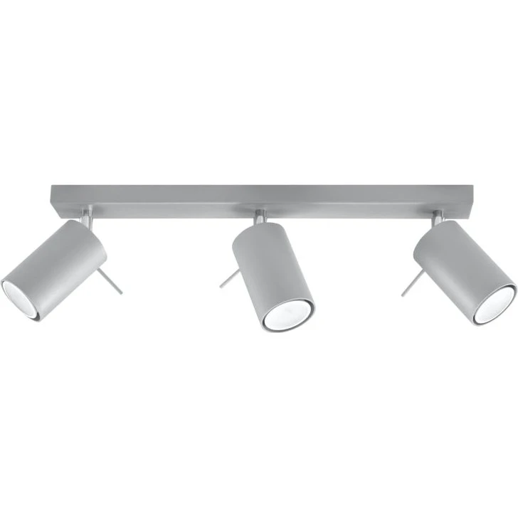Bitt RING 3 Loftlampe - Grå - 3 x GU10