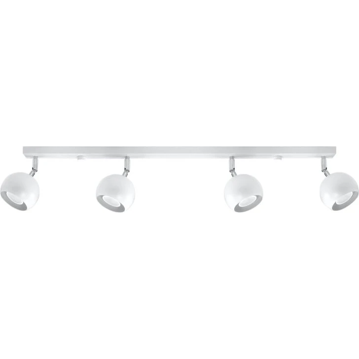 OCULARE 4L Loftlampe - Hvid - Moderne Kugleformet Design