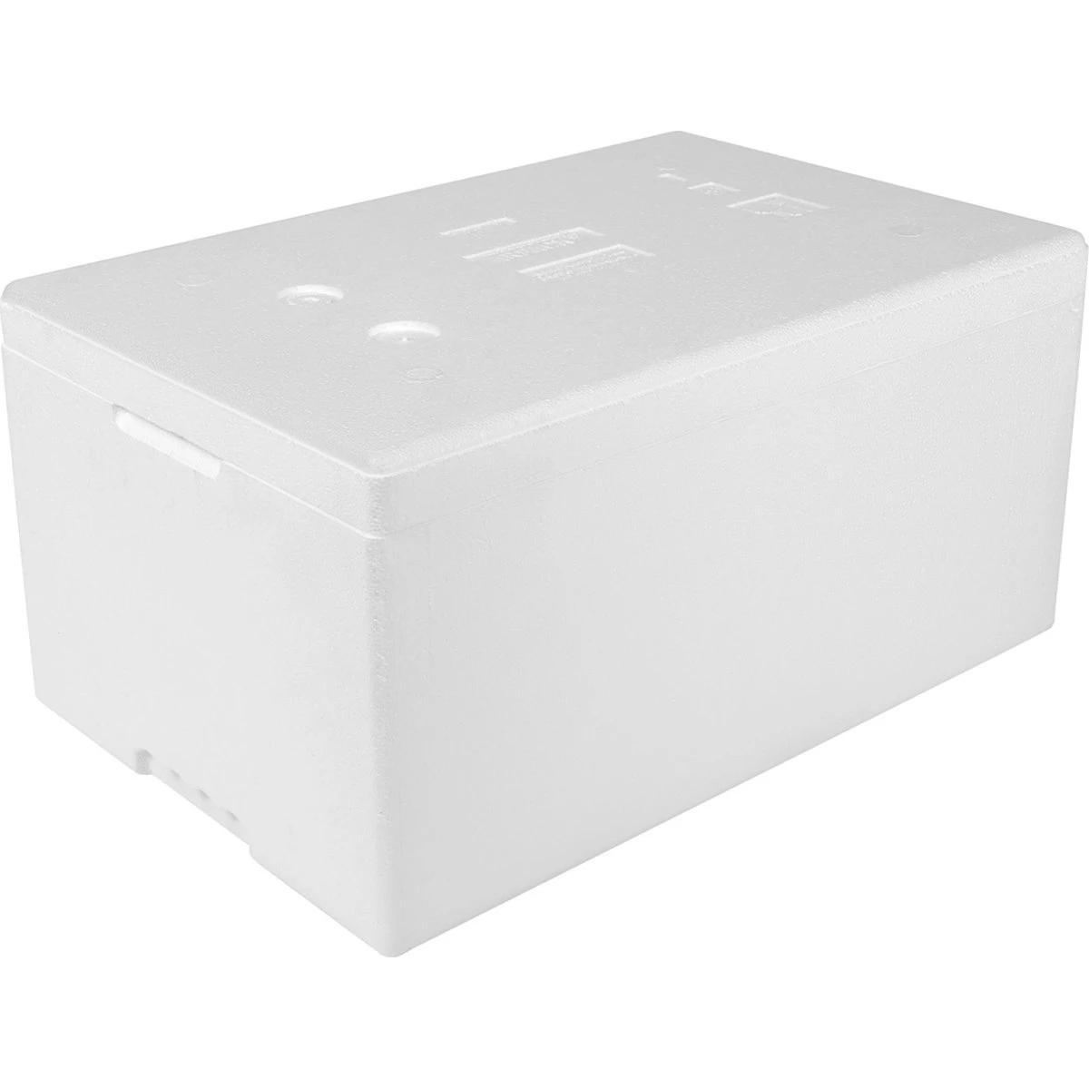 Termobox Styrofoam termoboks med låg, 32L, 580x380x285mm