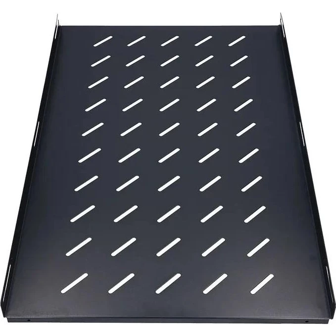 Extralink 1U Rackhylde 19" 750 mm - Sort