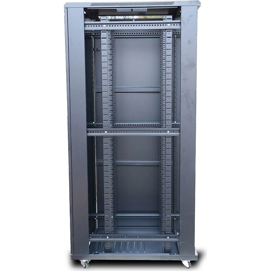Extralink 42U Gulvstående Rackskab 600x800 mm - Sort