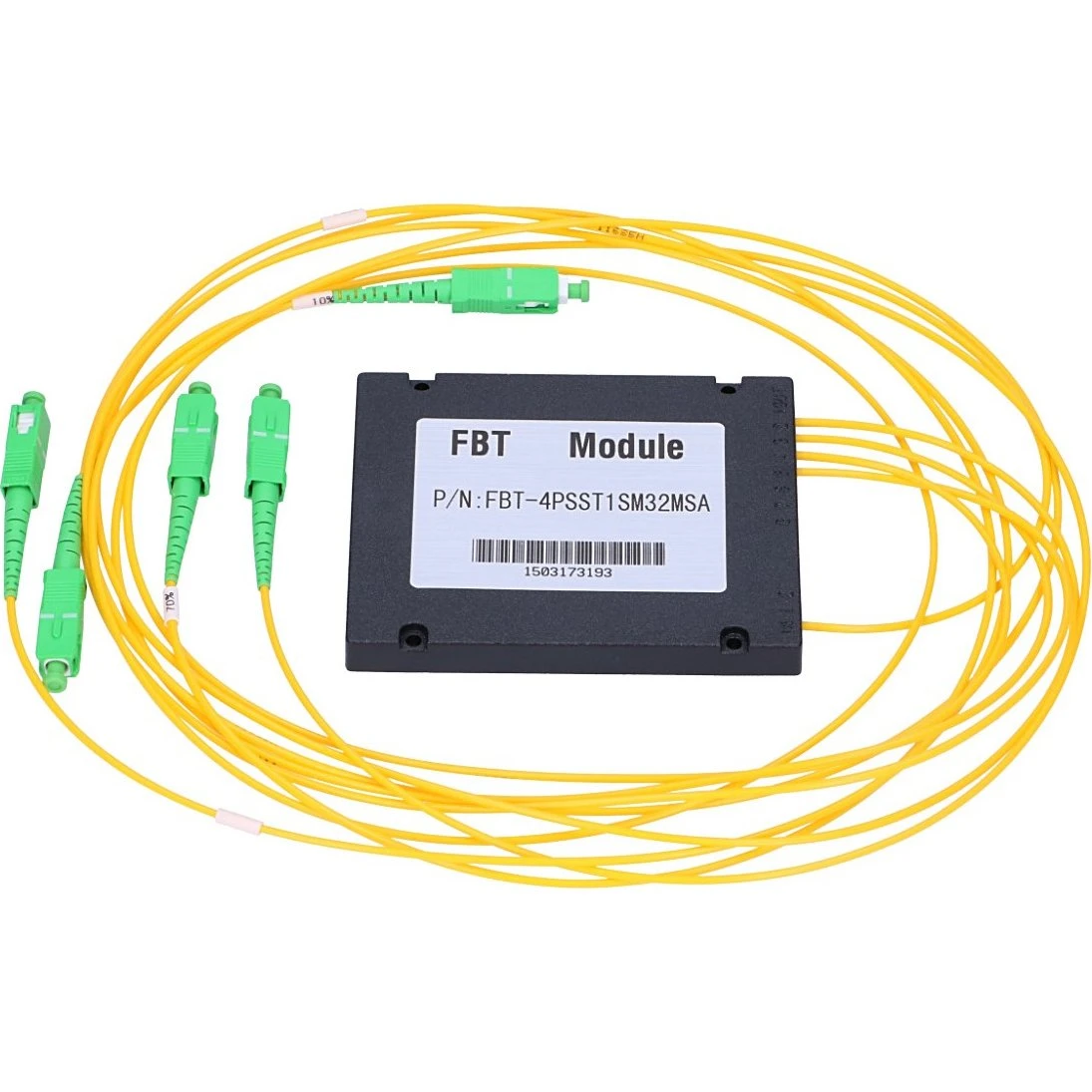 Extralink EX.0639 Fiberoptisk Splitter 1:4 SC/APC 1m