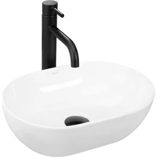 REA Amelia Mini Håndvask - Hvid - 38x26x12cm