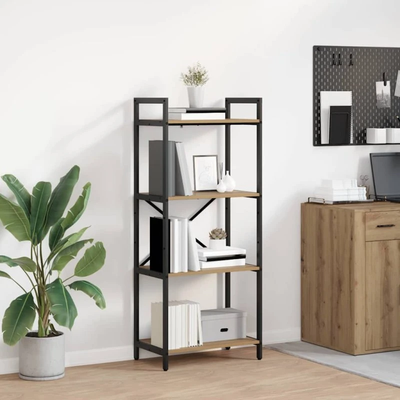 Artisan Bogreol i Egetræ 56x34x133,5 cm