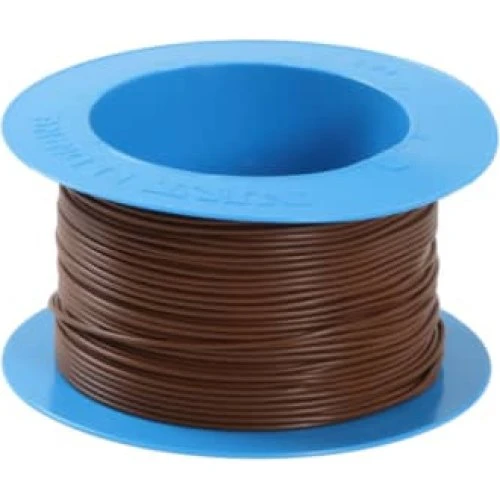 Nexans H07V2-K PVT90 1x1,5 mm² Brun Ledning - 100m