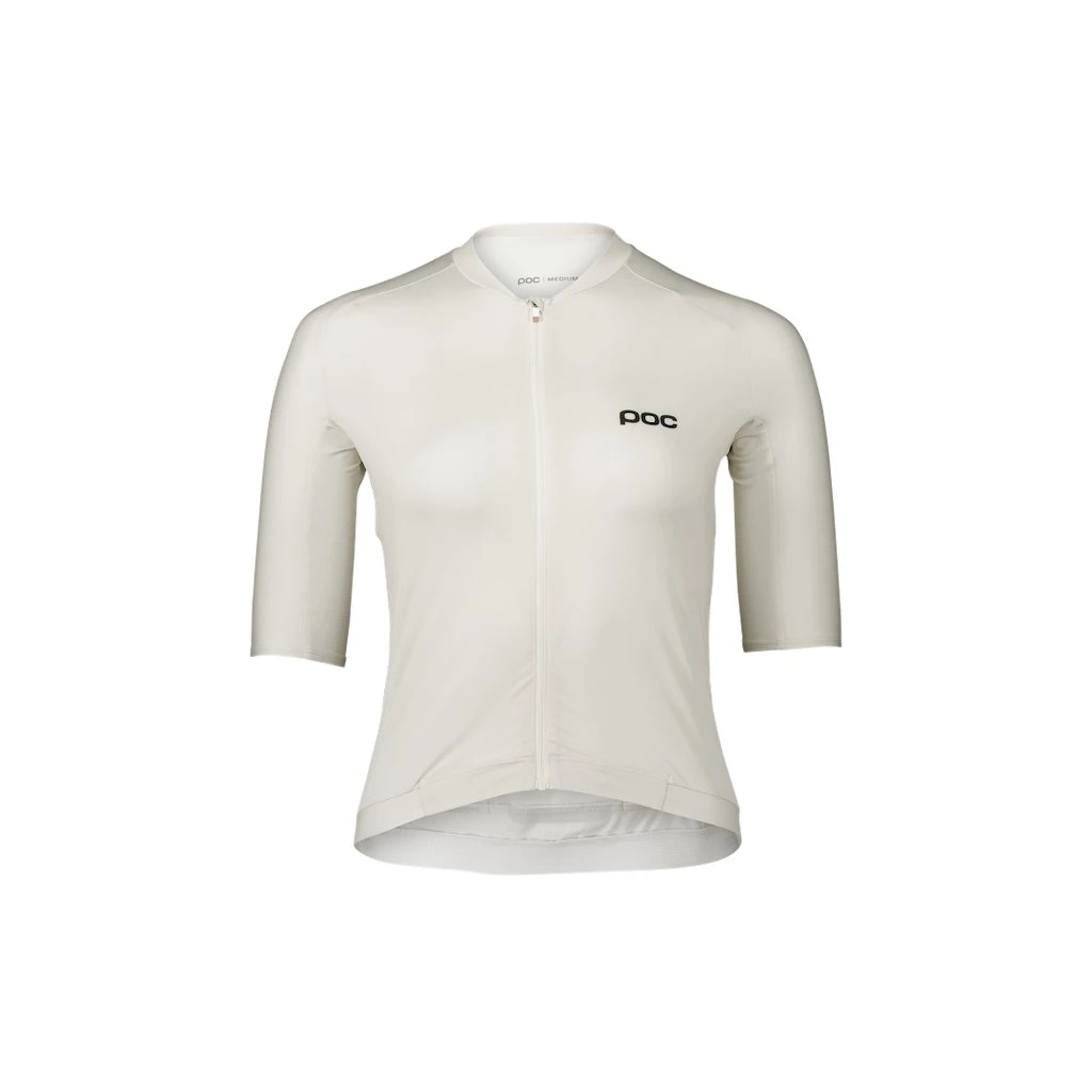POC W's Pristine Kortærmet Cykeltrøje - Okenite Off-White