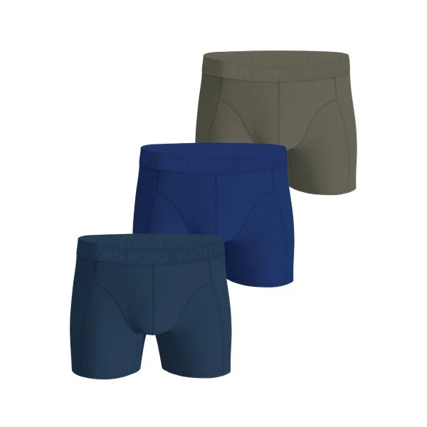 Björn Borg Cotton Stretch Boxers 3-pak, Multi, M