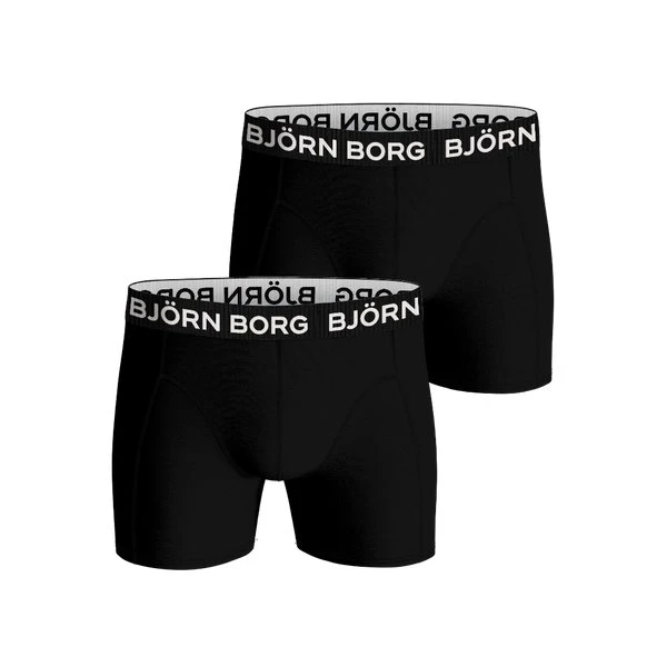 Björn Borg Bamboo Cotton Blend Boxers 2-pak, Sort, L