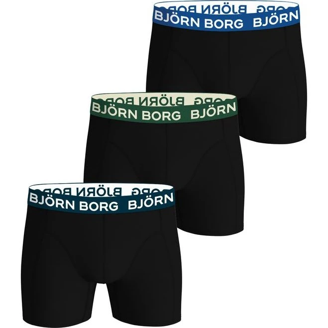 COTTON STRETCH BOXER 3p, Multipack 12