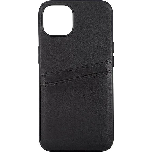 Buffalo iPhone 13 Cover i sort PU-læder