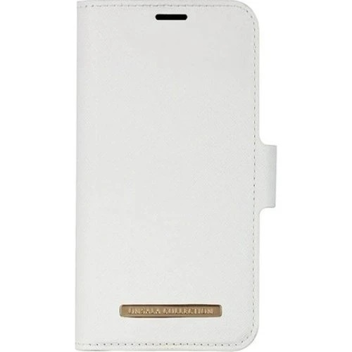 Onsala Wallet Case iPhone 12 Mini Saffiano - Hvid