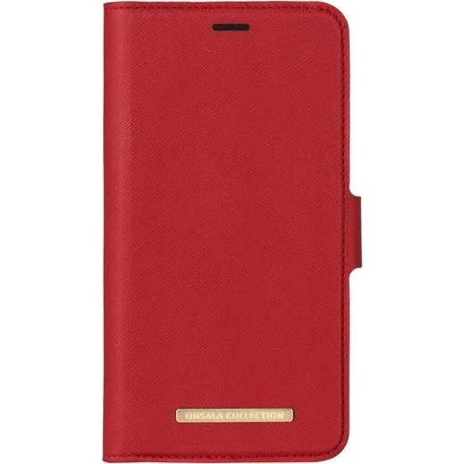 Onsala Mobile Wallet Saffiano Rød iPhone XR Etui