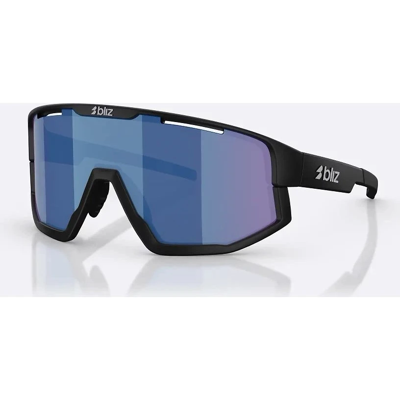 Bliz Fusion Small Cykelbriller - Matsort - Photochromic Brown/Blue