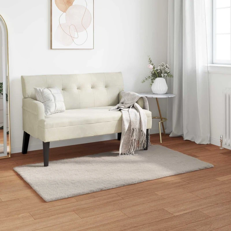 Faux Kaninpels Tæppe Olite Beige 80x150 cm