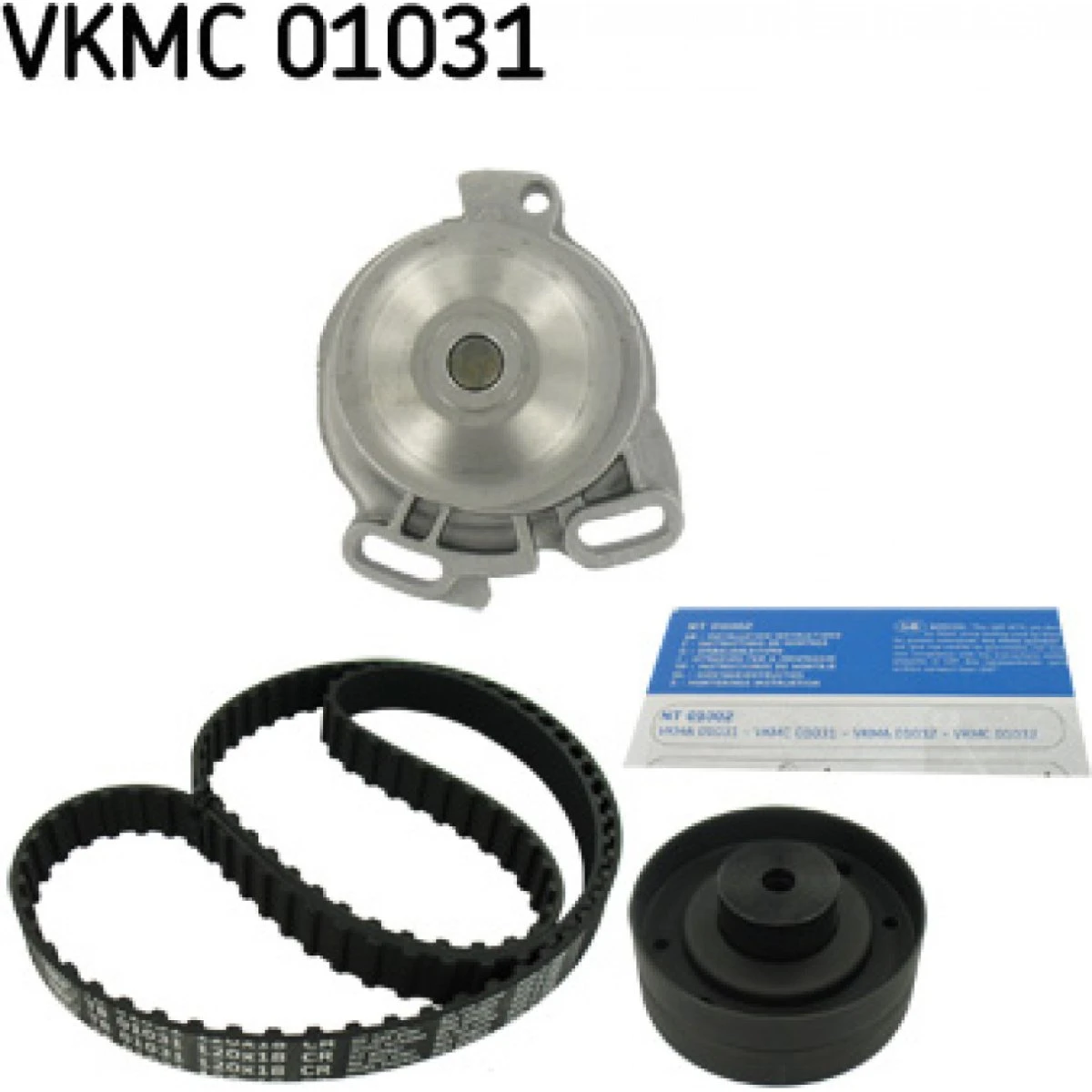 SKF VKMC 01031 Vandpumpe og tandremssæt