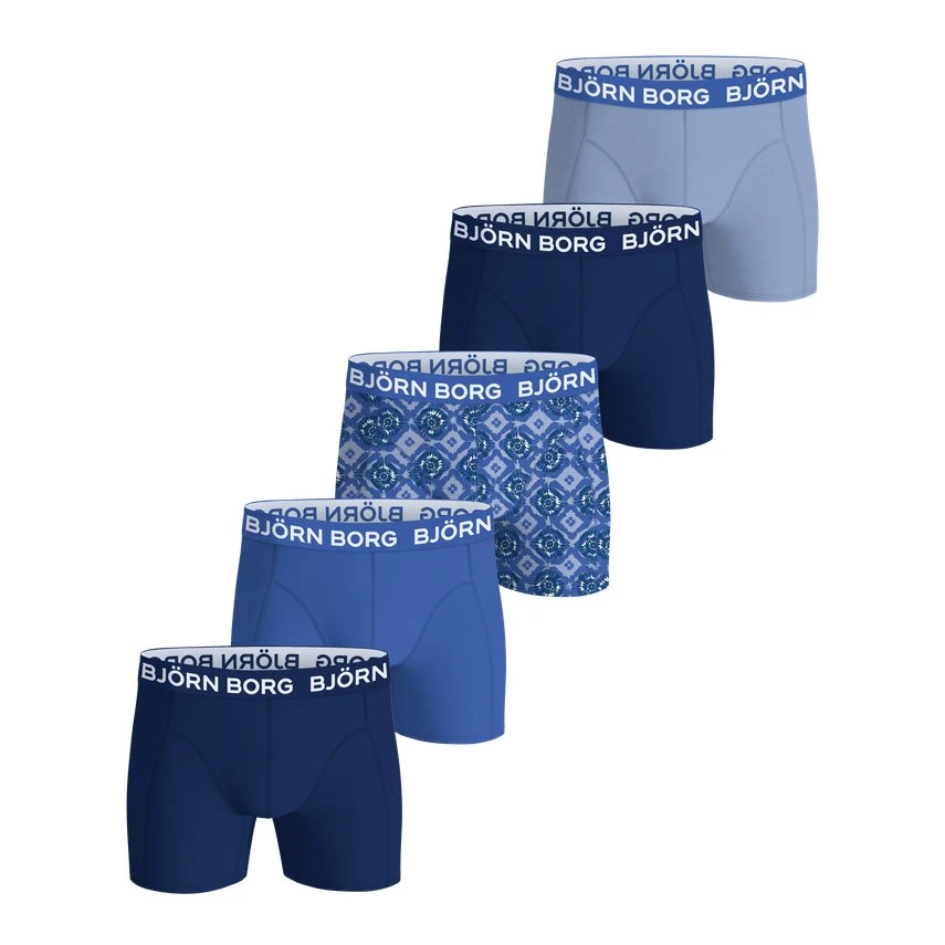 COTTON STRETCH BOXER 5-pak, Multipack 2