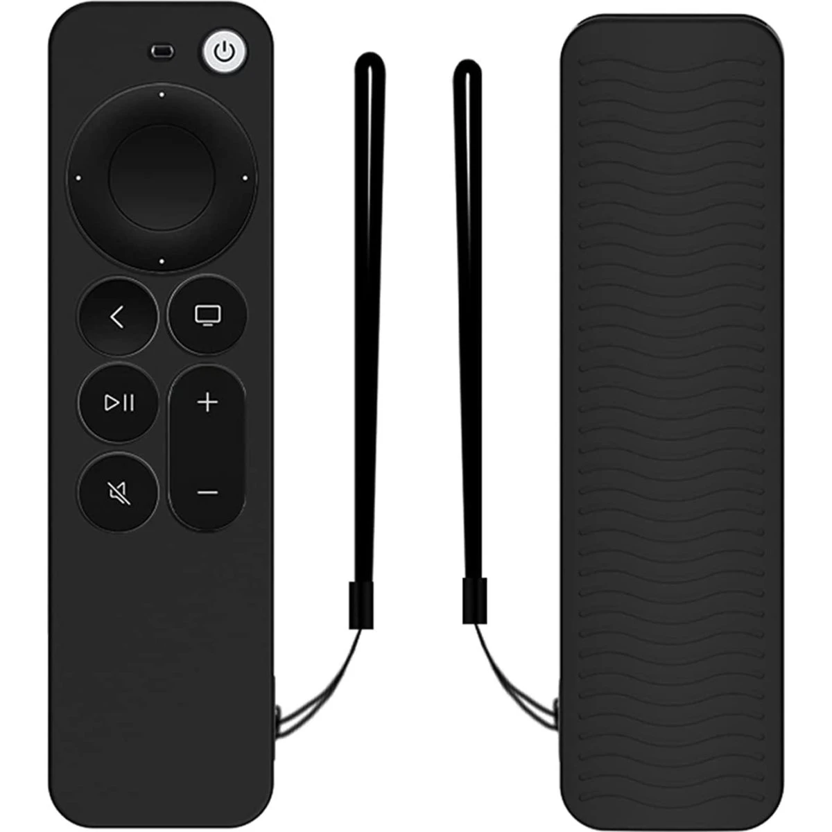 Apple TV Siri Remote Gen 6 Silikoneovertræk - Sort