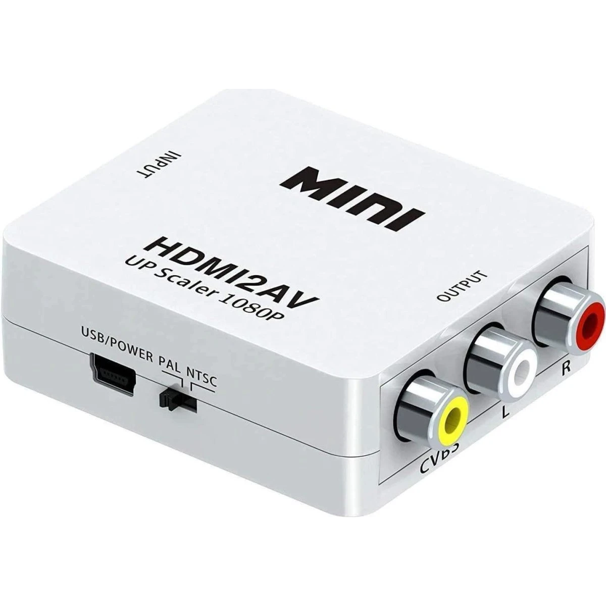 HDMI til Composite RCA CVBS AV Converter Adapter