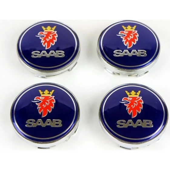 Saab01 Center dækker til Saab - 60mm (4-pak)