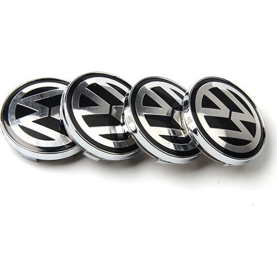 Volkswagen VW10 Centerdæksler 60mm - 4-pak