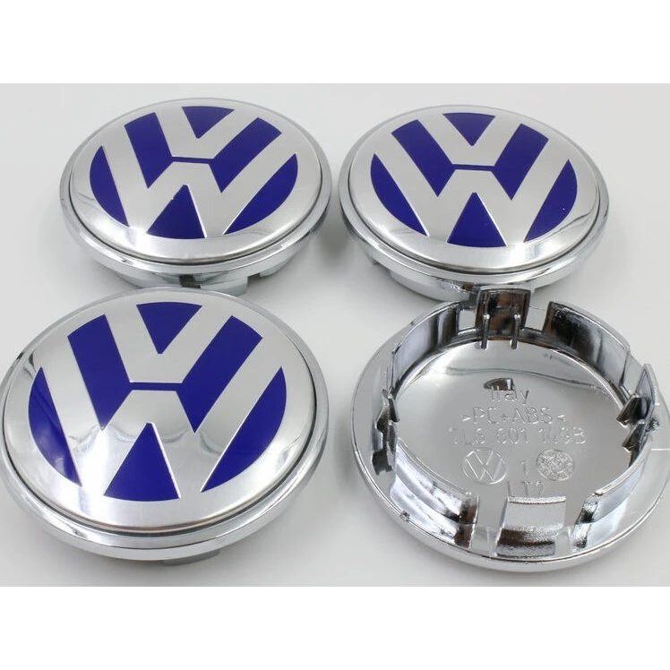 VW08 Volkswagen Center Dæksler - 56mm (4-pak)