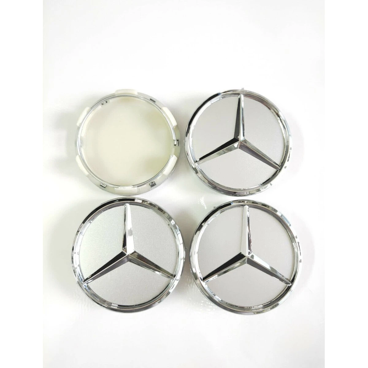 Mercedes Benz Krom Center dækker 60mm - 4-pak