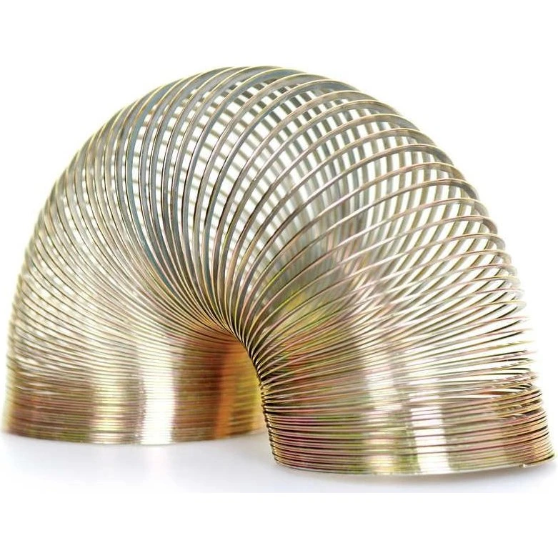 Mini Slinky i Metal - Kompakt Trappefjeder