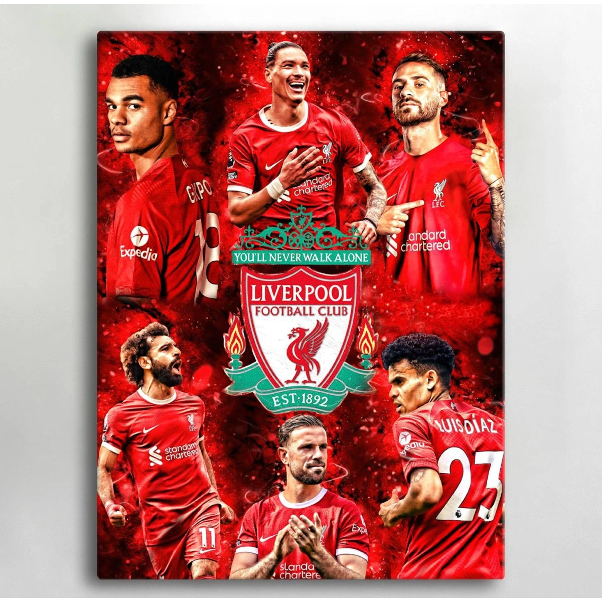Lærredstryk Liverpool - 40x30 cm
