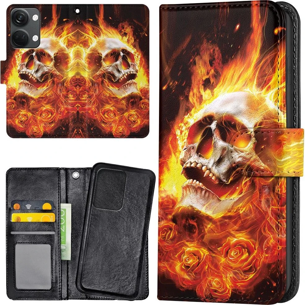 OnePlus Nord 3 5G Cover Burning Skull - Pungetui