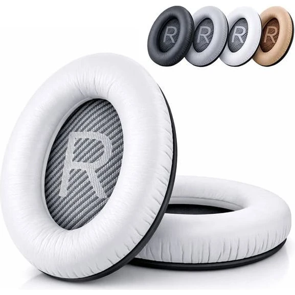 Bose Ørepuder kompatible med QuietComfort QC35/QC25/QC15/AE2 - Hvid