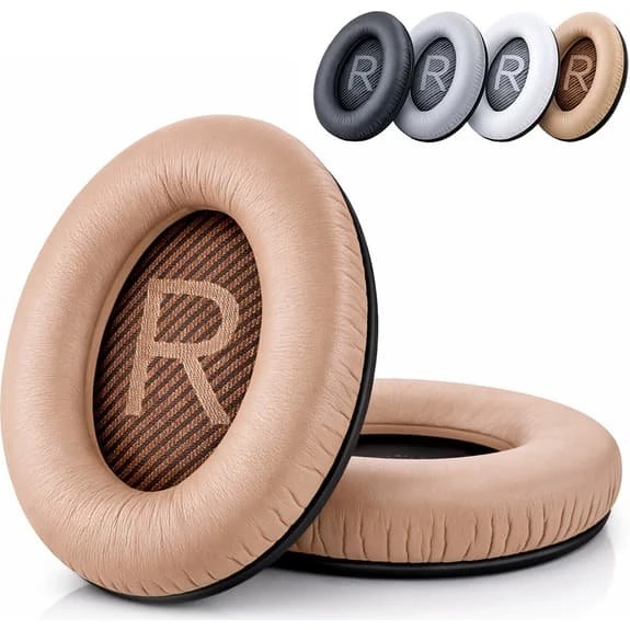 Bose Ørepuder kompatible med QuietComfort QC35/QC25/QC15/AE2 - Beige