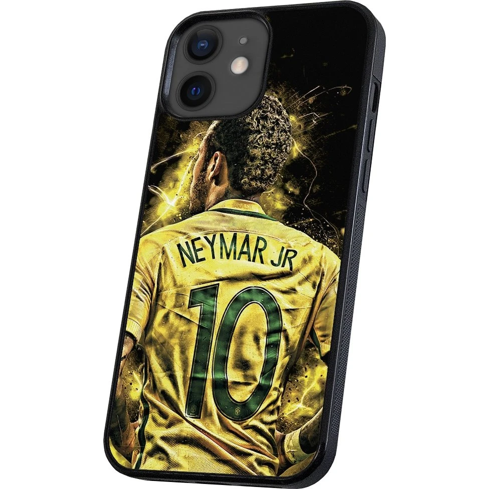 Neymar iPhone 11 Cover - Sort med beskyttende riller
