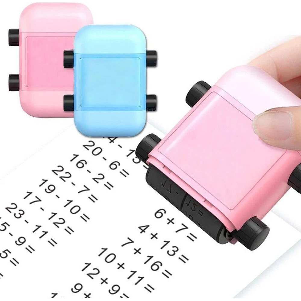 Matematik Stempel - Addition, Subtraktion, Multiplikation & Division