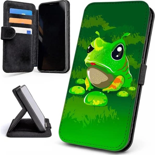 Samsung Galaxy A17 5G Mobilcover med kortholder - Frø