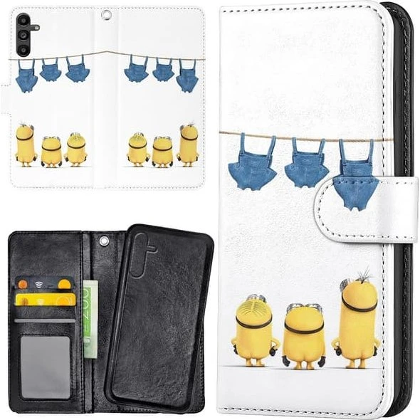 Samsung Galaxy A55 5G Cover med Minions - Pungetuie