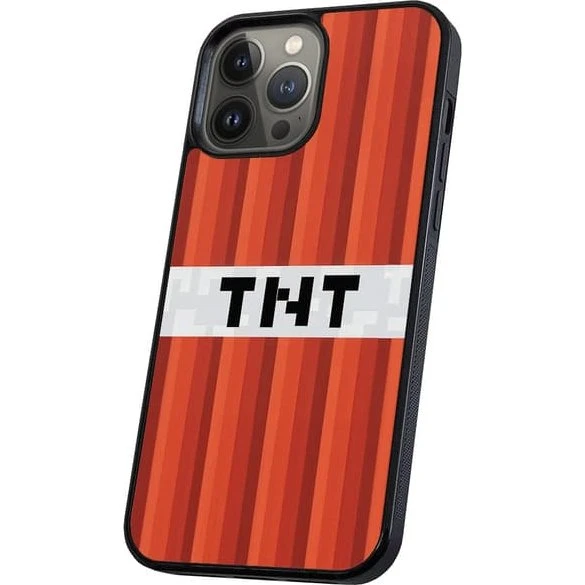 Minecraft TNT Mobilcover til iPhone 14 Pro
