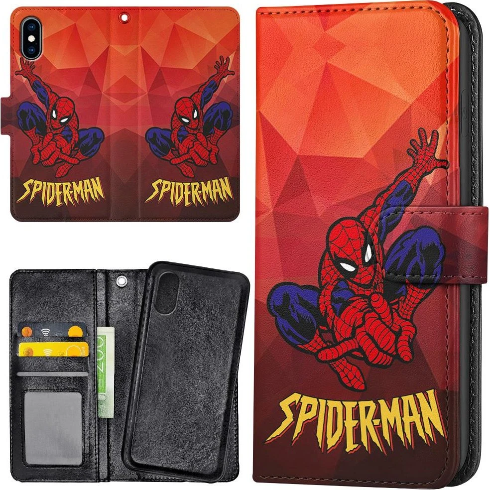 Spider-Man Etui med pung til iPhone XR