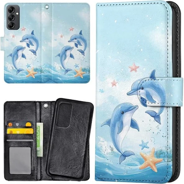 Samsung Galaxy S24 Plus Cover med Dolphins Pungetui