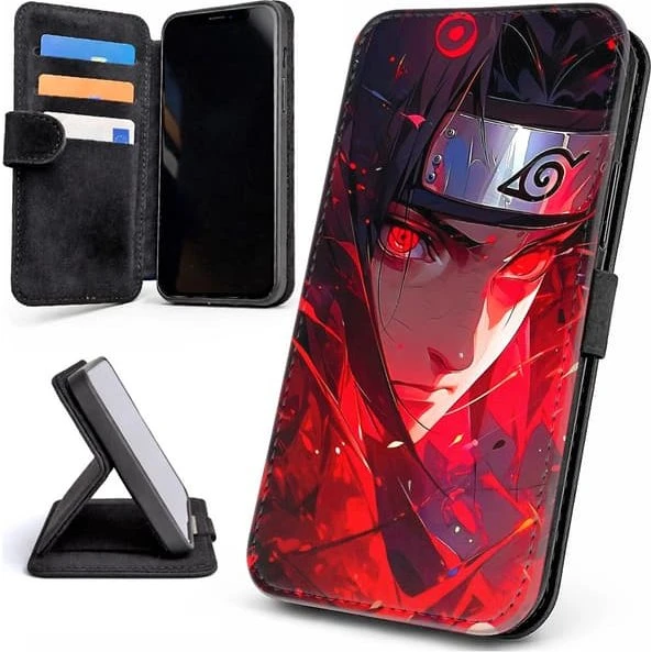Sasuke Naruto Mobilcover med kortholder til iPhone 13