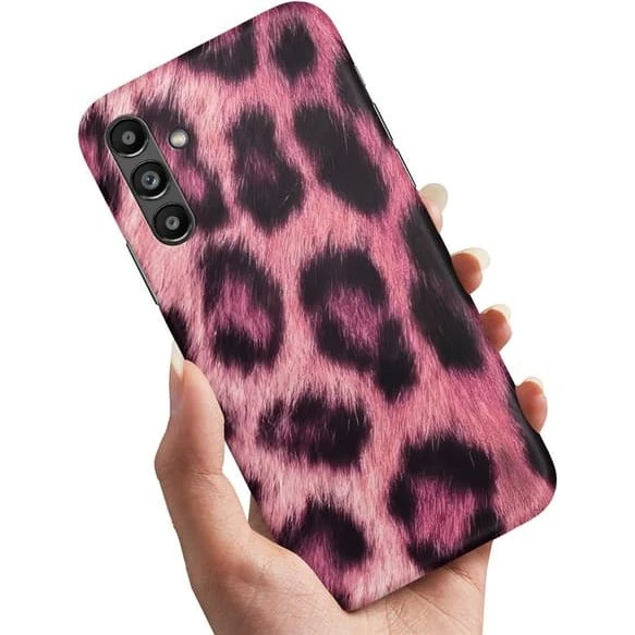 Samsung Galaxy A54 Cover - Pink Leopard