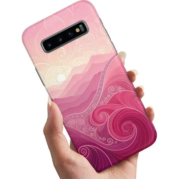 Samsung Galaxy S10e Cover - Pink Hills