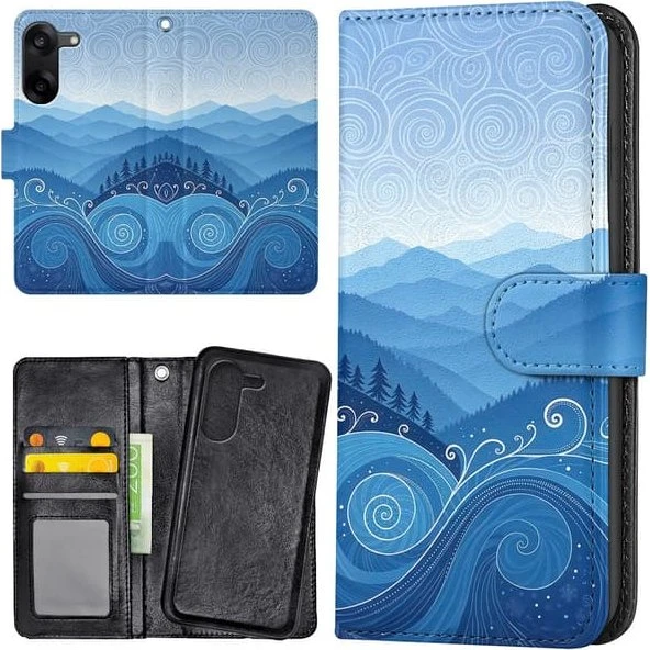 OnePlus Nord CE5 Mobilcover/Pungetui - Blue Hills