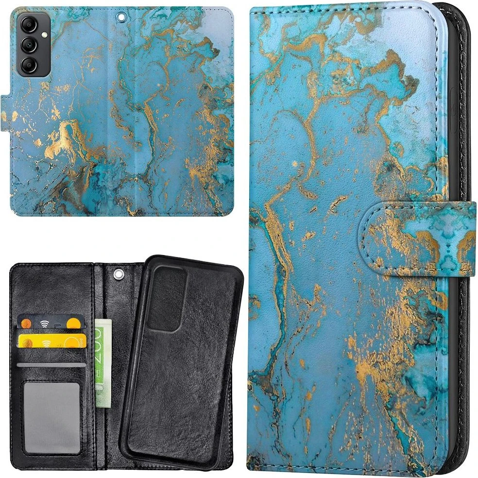Samsung Galaxy A25 5G Cover med Marmor-design og Pung