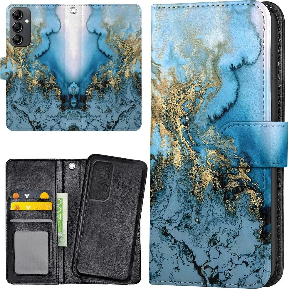 Samsung Galaxy A25 5G Cover med Kunstmønster og Pungetui