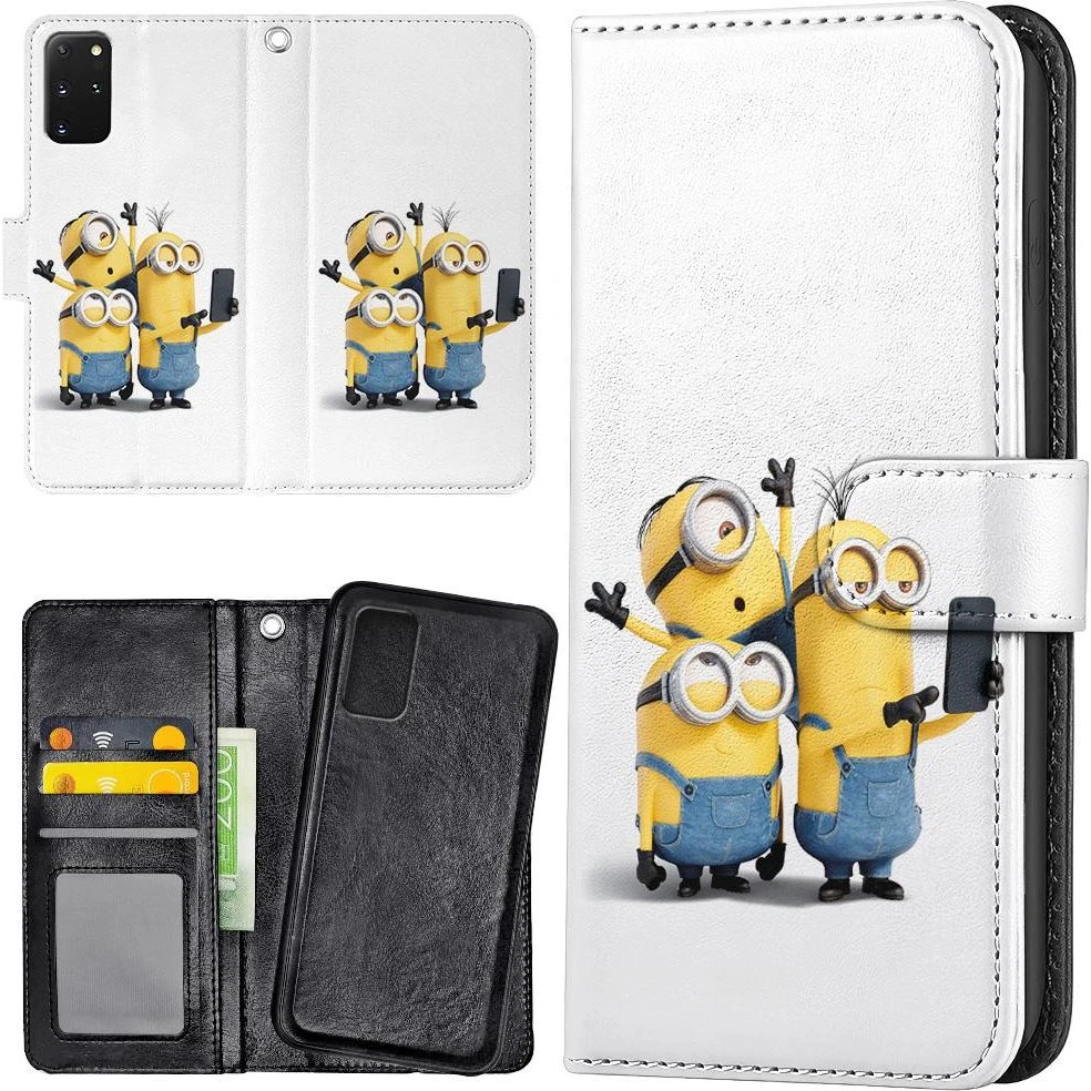 Samsung Galaxy S20 Minions Pungetui - Mobilcover med kortholder