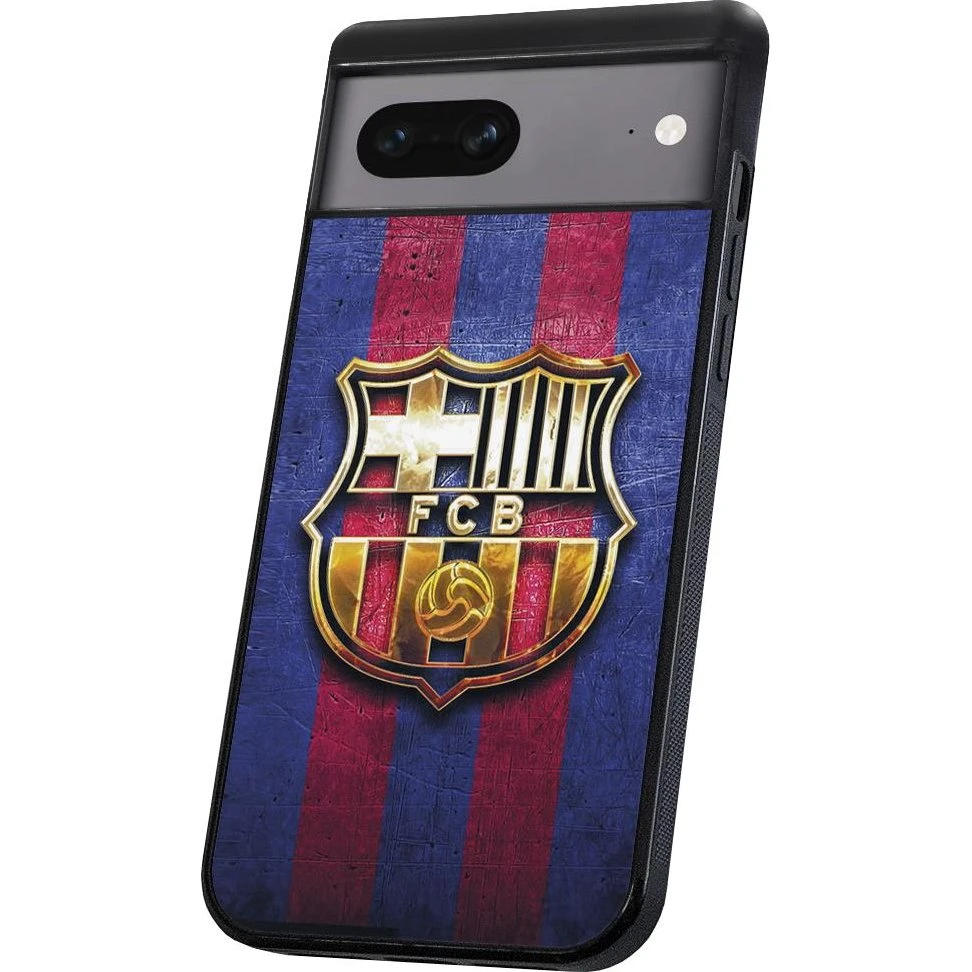 Google Pixel 7 Cover - FC Barcelona - Sort