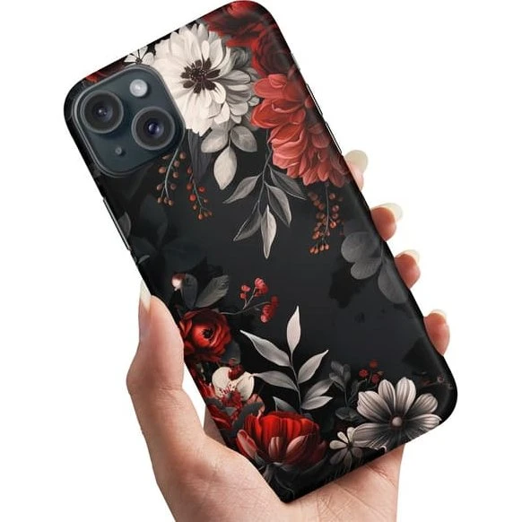 iPhone 14 / 15 Plus Mobilcover - Flowers