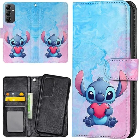 Samsung Galaxy A25 5G Cover Stitch - Pungetui med kortholder